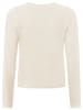 Zwillingsherz Kaschmir-Longsleeve in Beige