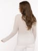 Zwillingsherz Pullover in Creme