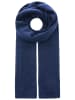 Zwillingsherz Kaszmirowy szal w kolorze granatowym - 180 x 28 cm