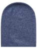 Zwillingsherz Kaszmirowa czapka beanie w kolorze niebieskim