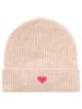 Zwillingsherz Kasjmieren beanie beige