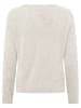 Zwillingsherz Kaschmir-Pullover in Beige