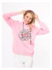 Zwillingsherz Hoodie "Kelly" in Rosa