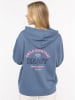 Zwillingsherz Hoodie "Smile Everyday Enjoy" blauw