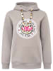 Zwillingsherz Hoodie "Kelly" in Grau