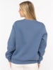 Zwillingsherz Sweatshirt "Wild and Free" in Blau