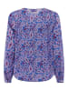 Zwillingsherz Blouse "Paisley Traum" blauw