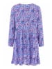 Zwillingsherz Jurk "Paisley Traum" blauw