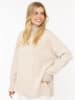 Zwillingsherz Pullover in Beige
