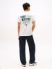 TOMMY JEANS Shirt wit/groen