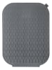 Vigar Silikon-Abtropfmatte "Rengø" in Grau - (L)43 x (B)33 cm
