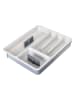 Vigar Bestekorganizer "Rengø'' wit/grijs - (B)54 x (H)5,5 x (D)38 cm