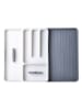 Vigar Besteck-Organizer ''Rengø'' in Weiß/ Grau - (B)54 x (H)5,5 x (T)38 cm