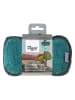 Vigar 5-delige set: reinigingssponzen grijs/groen/mintgroen - (L)15 x (B)8,5 cm