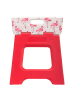 Vigar Hocker w kolorze czerwono-jasnoróżowym - wys. 32 cm