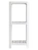 Vigar Standregal ''Klar'' in Weiß - (B)42 x (H)75 x (T)32 cm