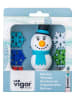 Vigar 7tlg. Wein-Set ''Snowman'' in Bunt