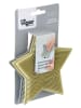 Vigar 2-delige set: reinigingsborstels "Star" beige/grijs - (B)14 x (H)13 x (D)1,2 cm