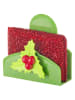 Vigar Schwammhalter "Mistletoe" in Rot/ Grün - (B)12 x (H)11,5 x (T)7 cm