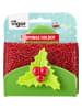 Vigar Sponshouder "Mistletoe" rood/groen - (B)12 x (H)11,5 x (D)7 cm