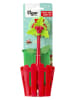 Vigar 3-delige set: afwasorganizer "Mistletoe" rood - (B)11 x (H)25,5 x (D)7 cm