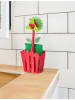 Vigar 3-delige set: afwasorganizer "Mistletoe" rood - (B)11 x (H)25,5 x (D)7 cm