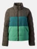 Marmot Kurtka puchowa "Ares" w kolorze antracytowo-turkusowo-zielonym
