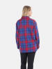 Marmot Blouse "Fairfax" blauw/rood