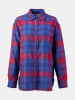 Marmot Blouse "Fairfax" blauw/rood