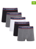 Reebok 5er-Set: Boxershorts "Baird" in Schwarz/ Grau/ Weiß