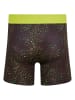 Reebok 3er-Set: Boxershorts "Benji" in Grau/ Limette/ Schwarz