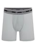 Reebok 3er-Set: Boxershorts "Bexley" in Grau/ Weiß/ Blau