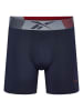 Reebok 3er-Set: Boxershorts "Bristow" in Grau/ Dunkelblau/ Hellblau