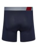 Reebok 3er-Set: Boxershorts "Bristow" in Grau/ Dunkelblau/ Hellblau
