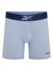Reebok Bokserki (3 pary) "Rey" w kolorze niebieskim