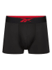 Reebok 4er-Set: Boxershorts in Schwarz