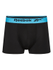 Reebok 4er-Set: Boxershorts in Schwarz