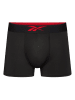 Reebok Bokserki (4 pary) w kolorze czarno-szaro-antracytowym