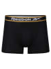 Reebok 3er-Set: Boxershorts "Balen" in Weiß/ Blau/ Schwarz