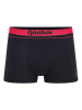 Reebok Bokserki (3 pary) w kolorze czarnym