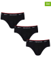 Reebok 3er-Set: Slips "Wiggins" in Schwarz