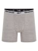 Reebok Bokserki (3 pary) "Ainslie" w kolorze czarnym, szarym i białym