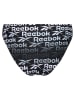Reebok Bikini "Yvette" in Schwarz/ Weiß