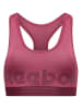 Reebok Biustonosz sportowy "Tiana" w kolorze szaroróżowym