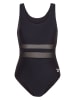 Reebok Badeanzug "Annia" in Schwarz
