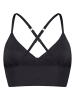 Reebok Bustier "Senna" in Schwarz