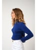 AUTHENTIC CASHMERE Kaschmir-Rollkragenpullover "Bise" in Dunkelblau