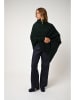 AUTHENTIC CASHMERE Kaschmir-Poncho "Carra" in Dunkelgrün
