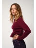 AUTHENTIC CASHMERE Kaschmir-Pullover "Ecrin" in Bordeaux