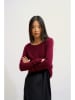 AUTHENTIC CASHMERE Kasjmieren trui "Epéna" bordeaux